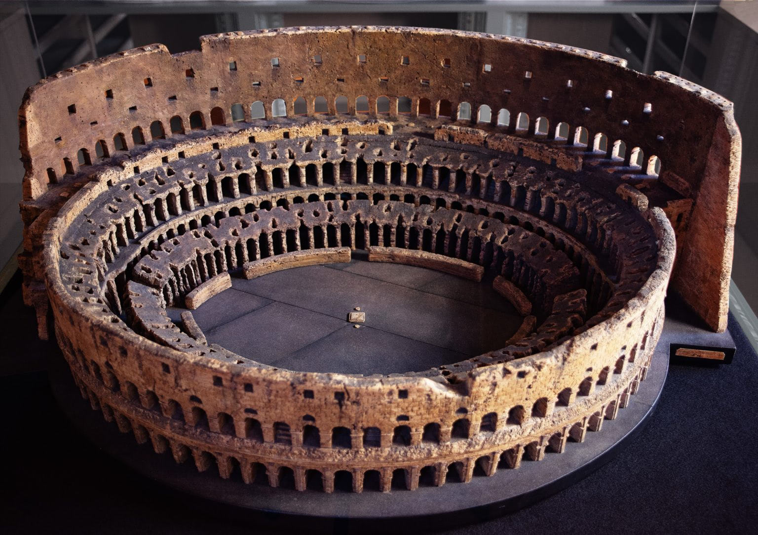 A New Home for an Antique Architectural Model of the Roman Colosseum