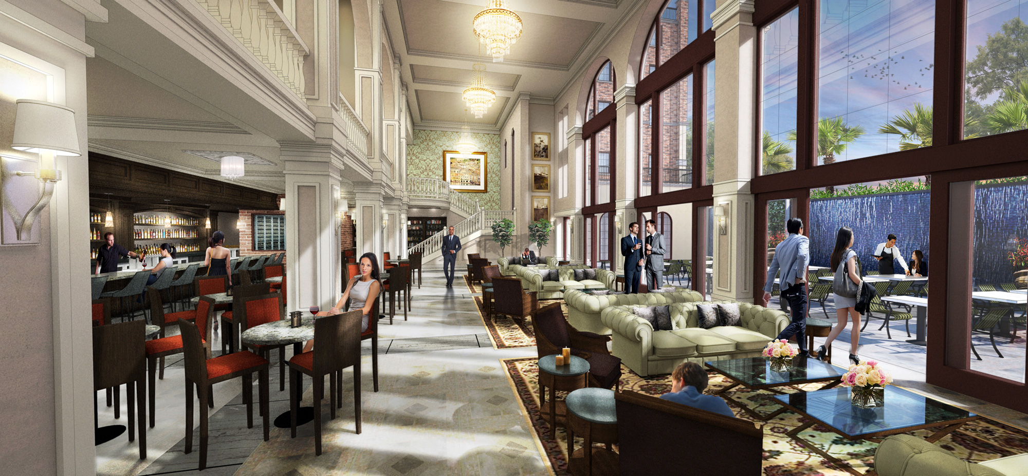 Concepttruaxhotellobby Truax DevelopmentTruax Development