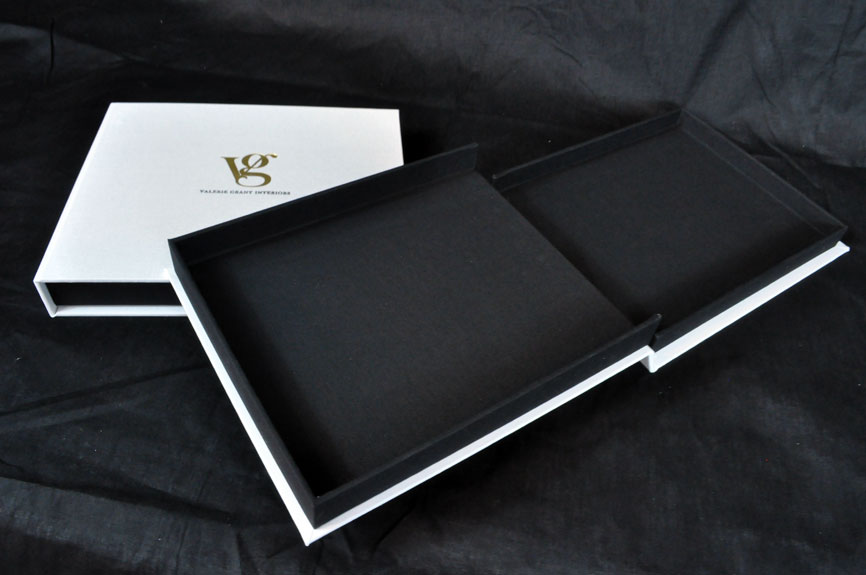 Custom Presentation White Interior Design Box TruBrand