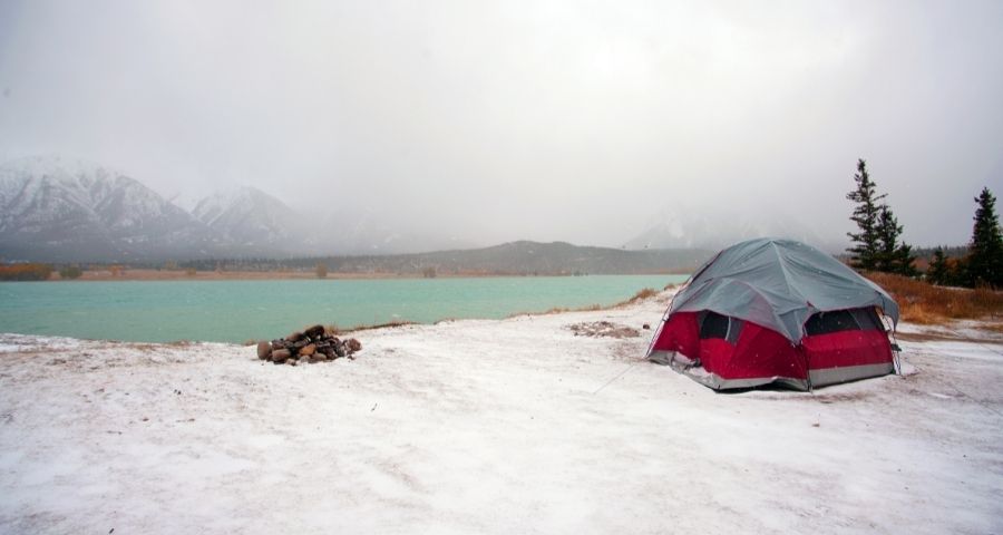 How to heat a tent during winter camping? - TruCampers