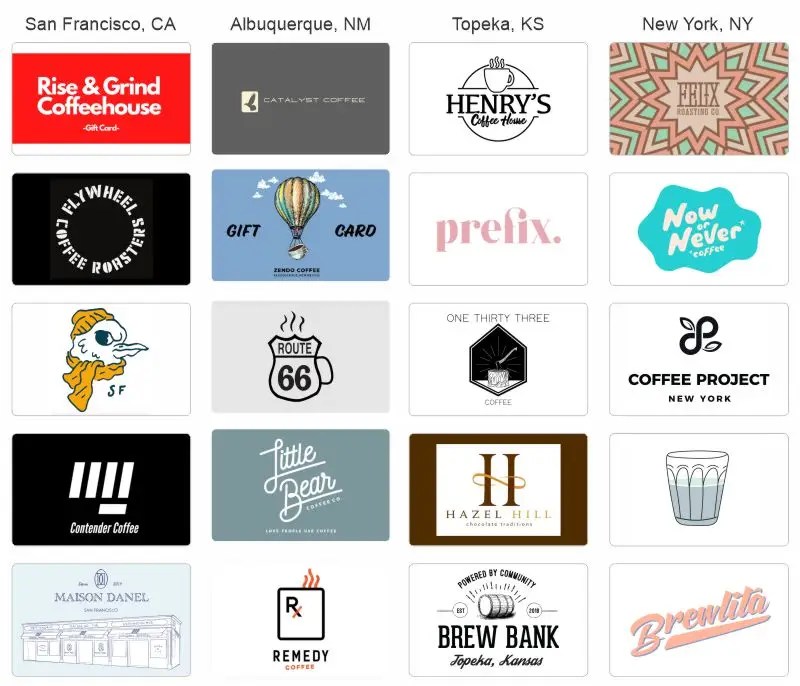 Local Gift Cards TruCentive