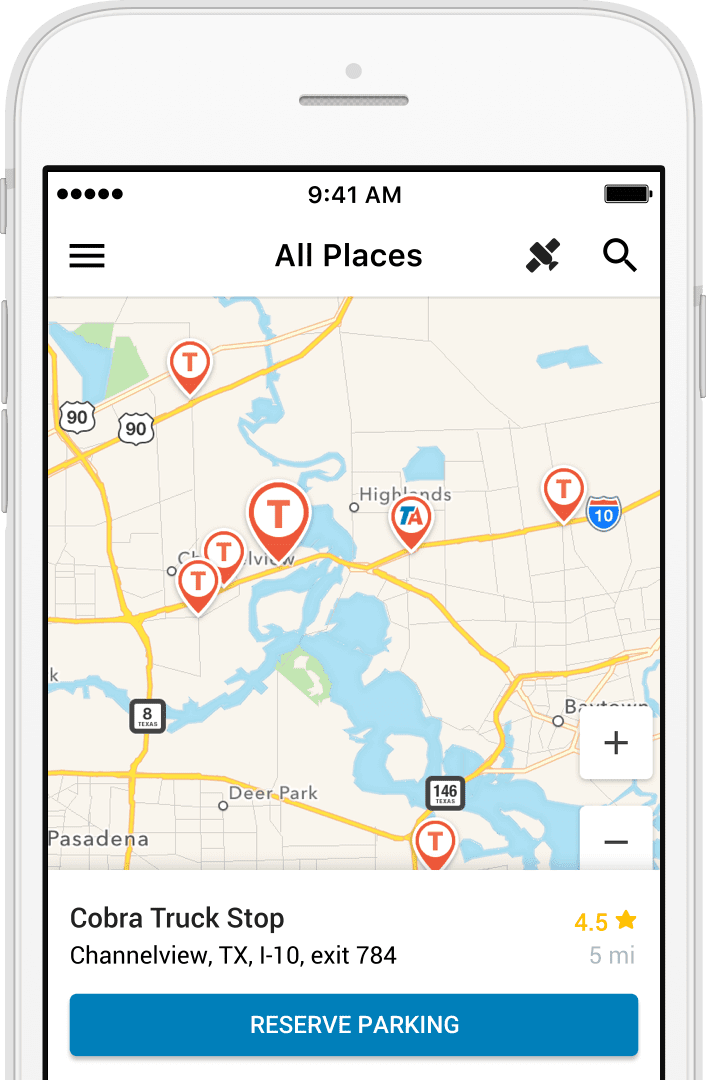 Truck Parking Near Me Trucker Path Trucker Path