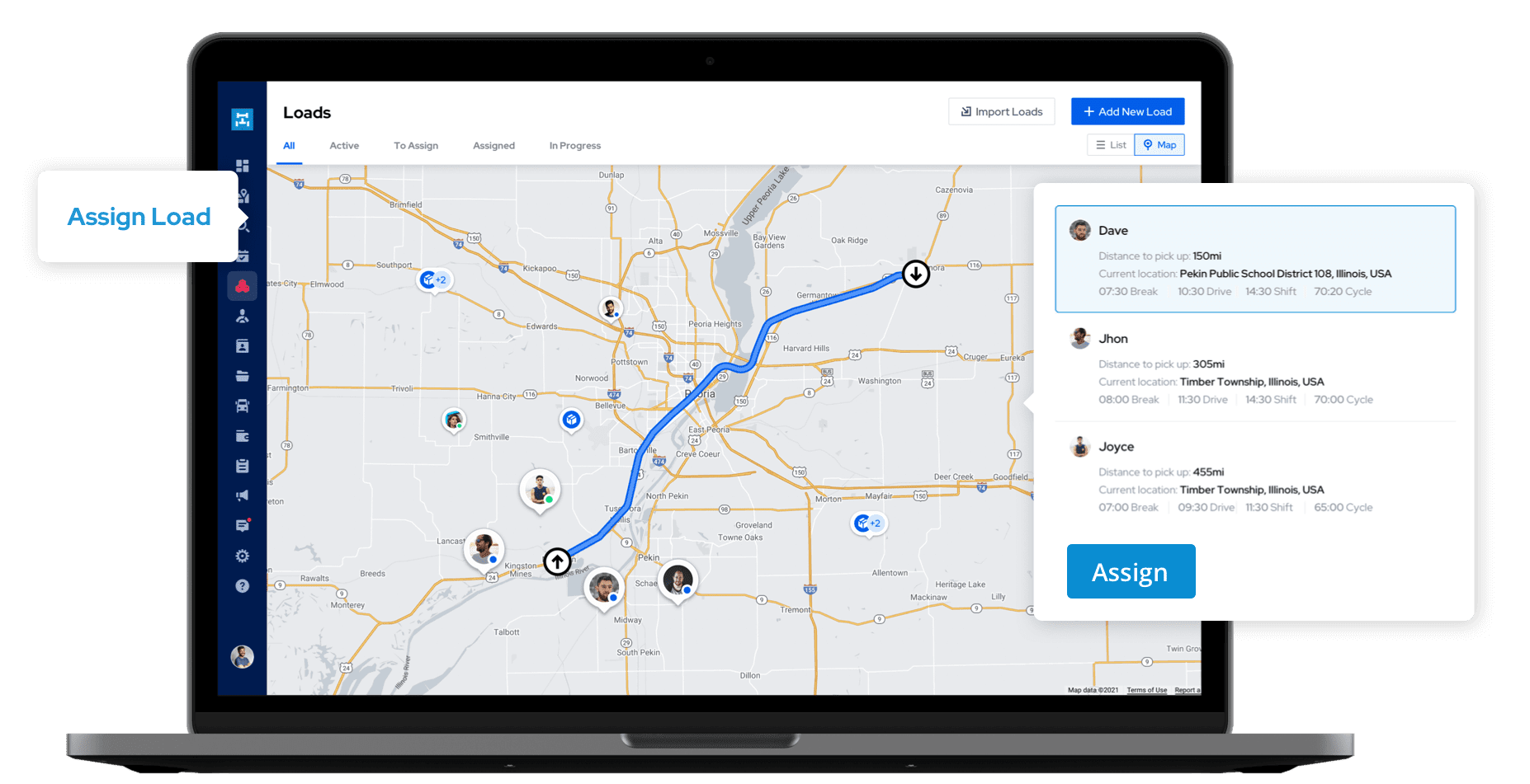 Safety App for Fleets Trucker Path