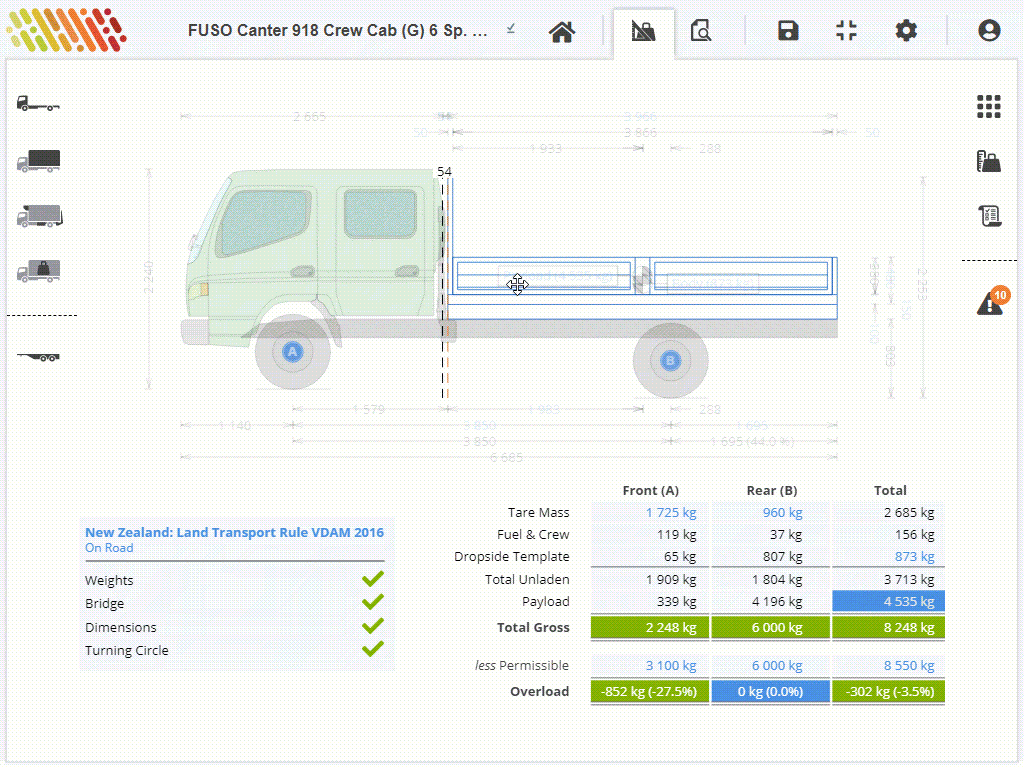 Axle Weight Calculator TruckScience