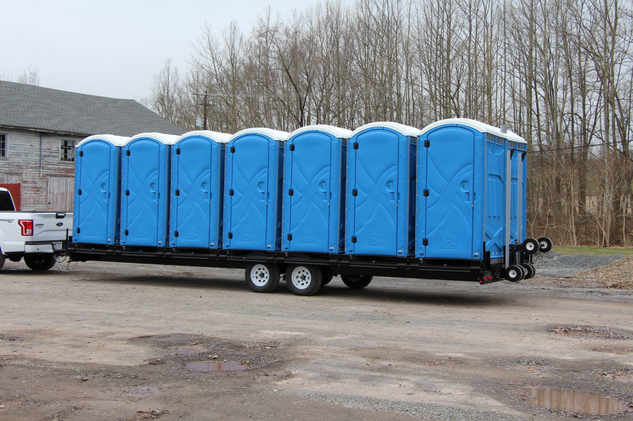 Everything You Need To Know About Portable Restroom Trucks - Suv