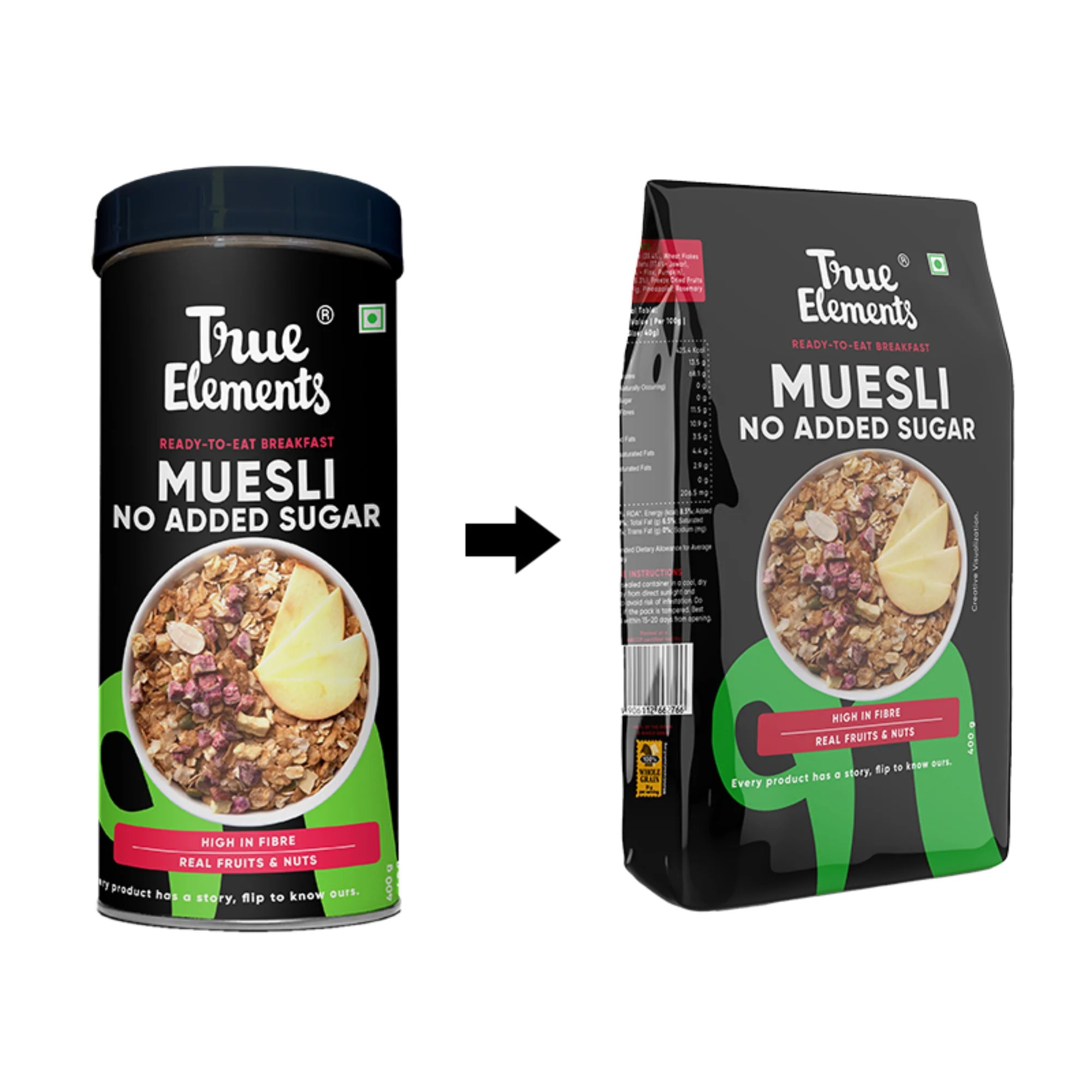 Buy Muesli No Added Sugar Zero Sugar Muesli True Elements