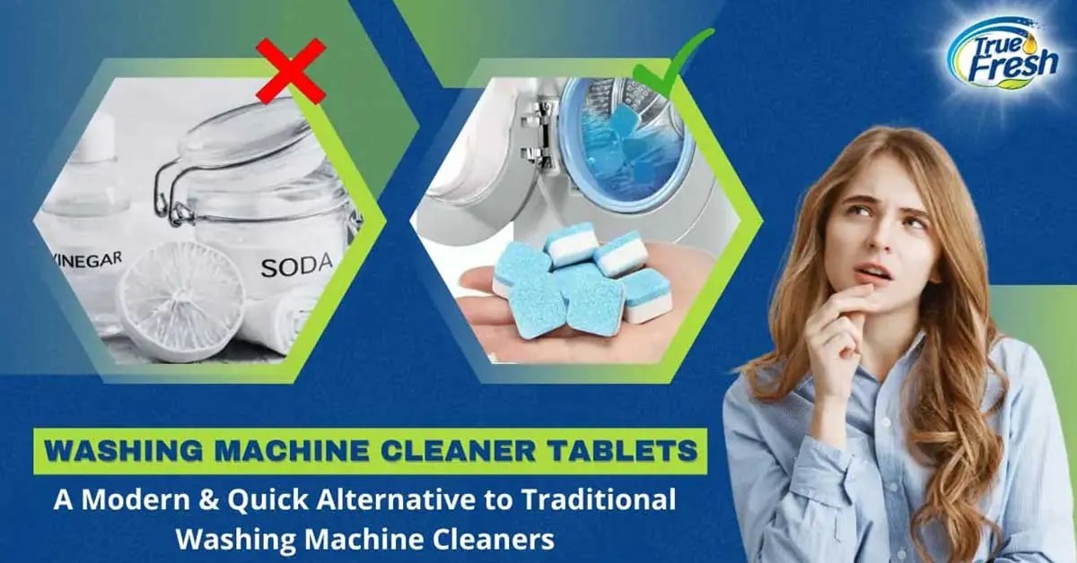 Washing Machine Cleaner Tablets Modern & Quick Alternative