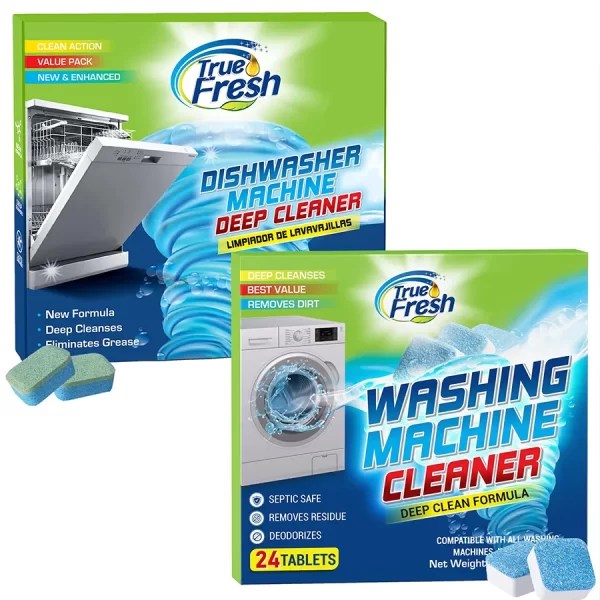 Washing Machine Cleaner Tablets 25 Pc for Top & Front Loader