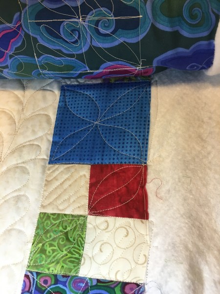 Free Motion Monday Filler Designs for a Jewel Box Quilt