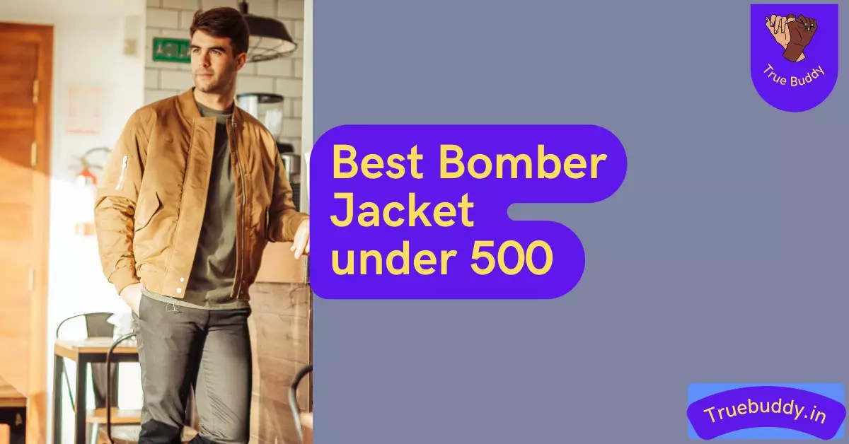 Best Bomber Jacket Under 500 Rupees Solid Bomber Jacket TrueBuddy