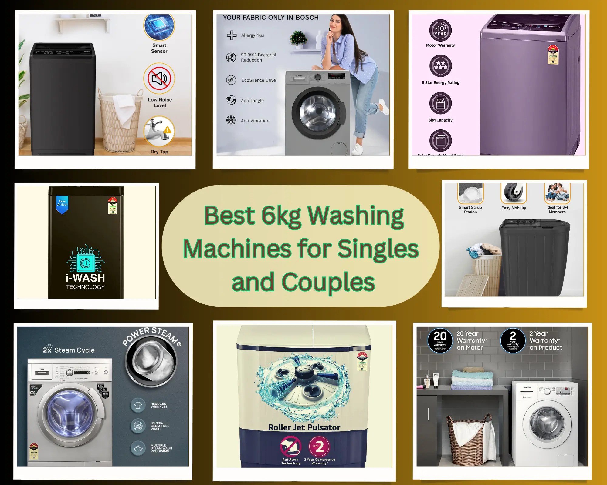 Best 6kg Washing Machines For Singles And Couples (2023) True Buddy