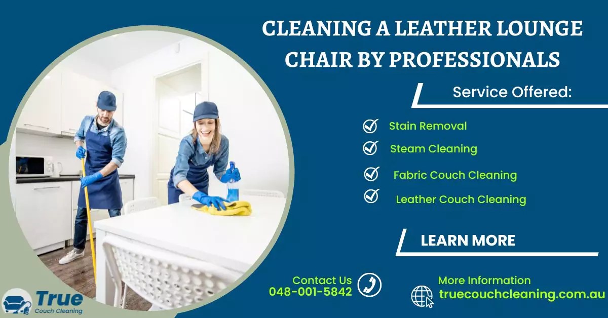Professional Leather Lounge Chair Cleaning True Couch Cleaning
