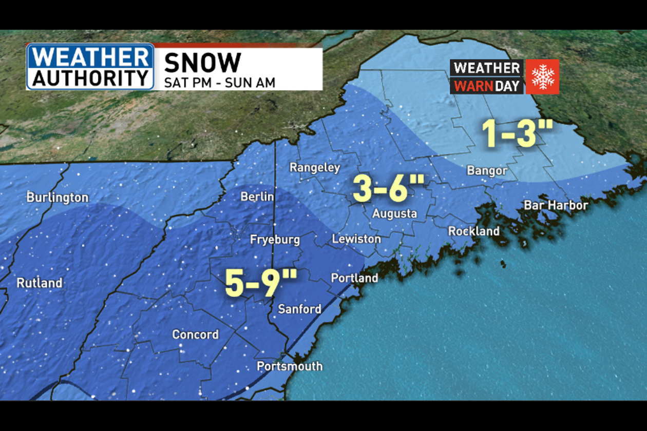 First Significant Snowfall Expected this Weekend True Country 93.5