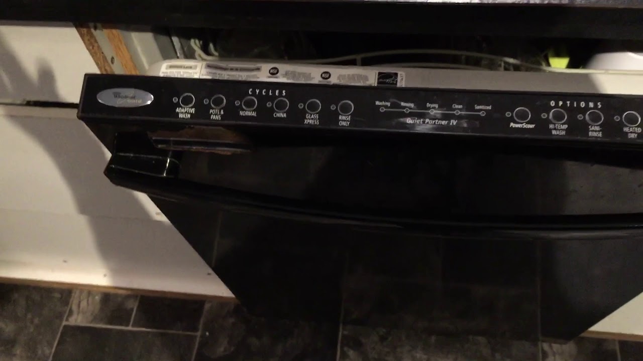 How do I clear error code on Samsung dishwasher?