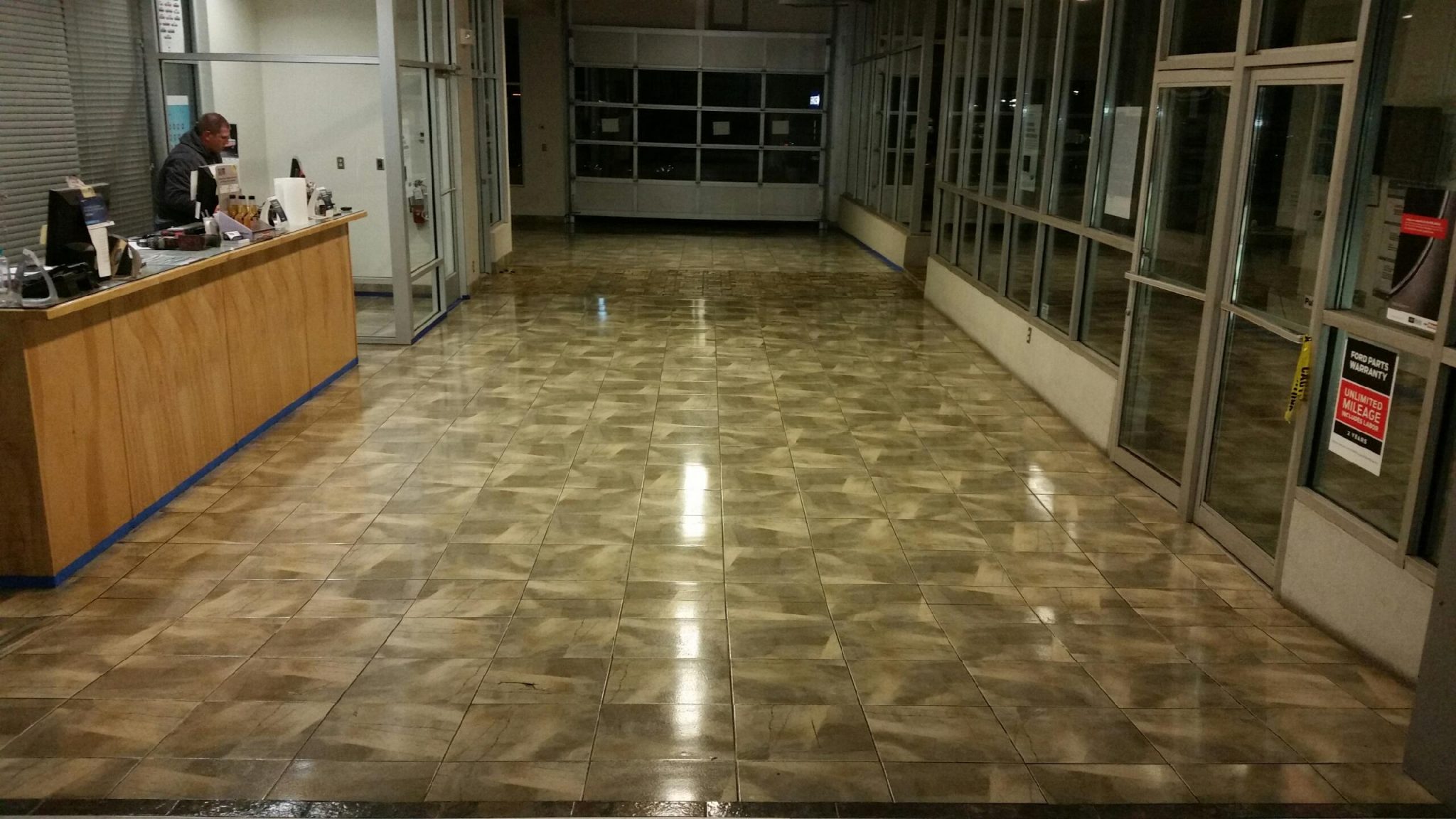 How do I make my tile glossy?