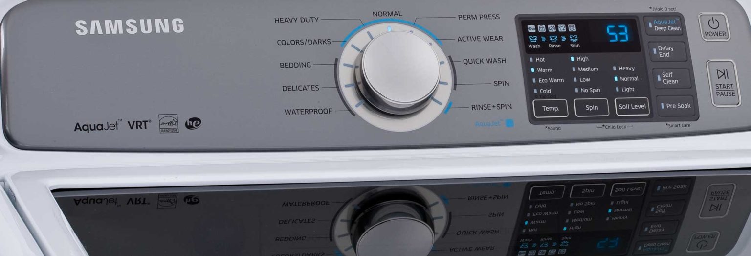 How do I reset my Samsung washing machine?
