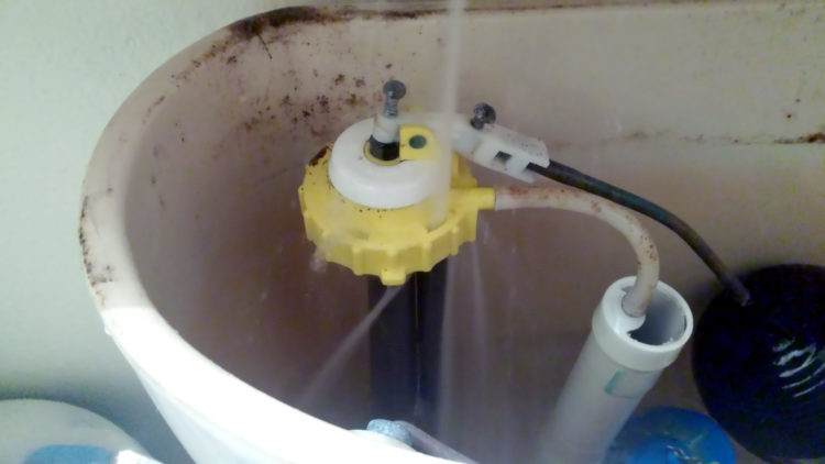How do you fix a toilet that will not fill up with water?