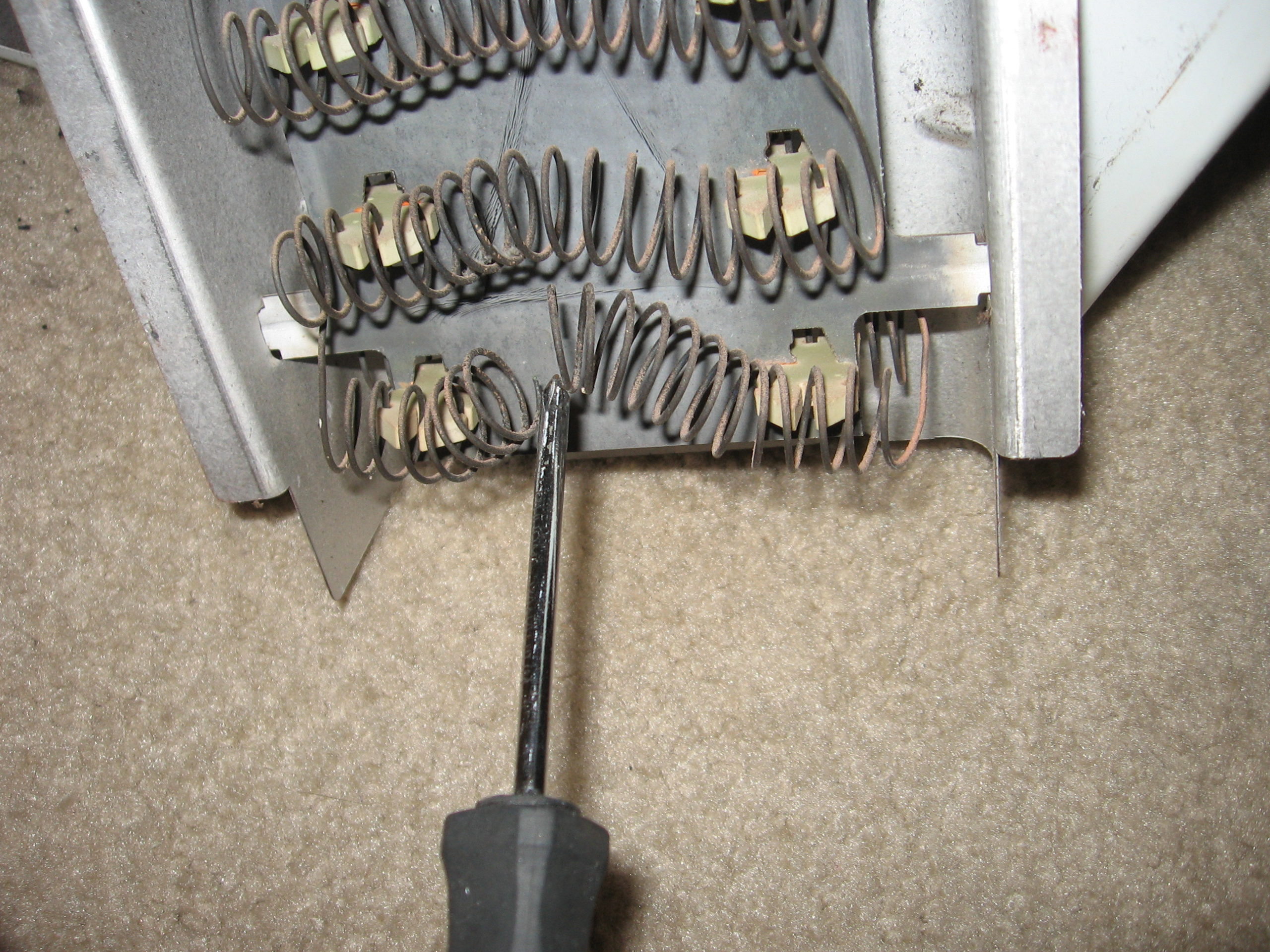 How do you replace a heating element?