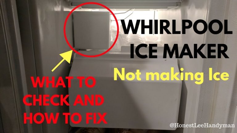 How do you reset a portable ice maker?