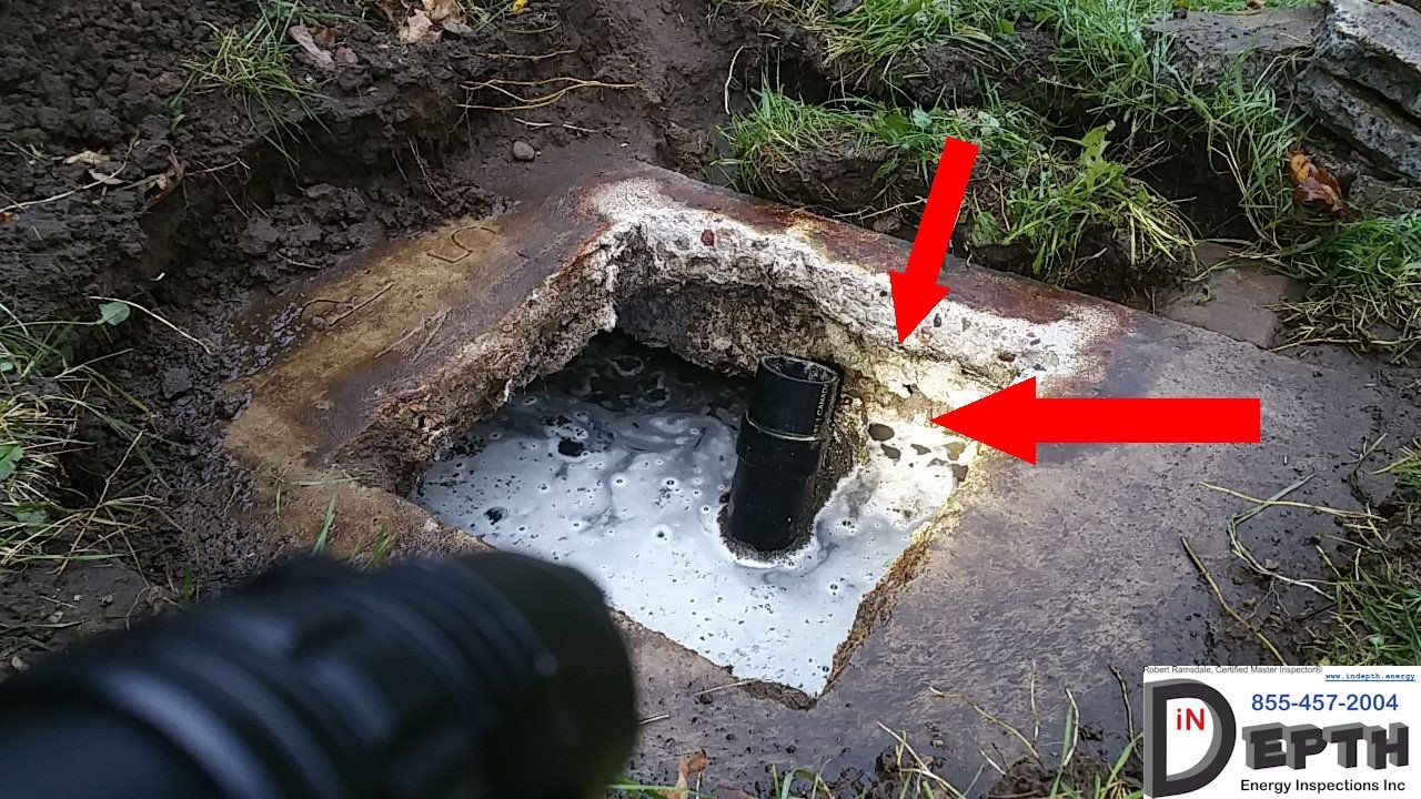 How much does it cost to replace a baffle in a septic tank?