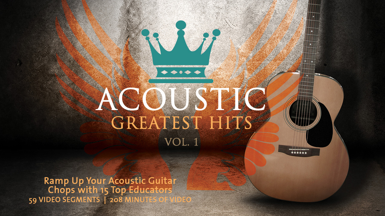 Acoustic Guitar Greatest Hits Vol. 1 Guitar Lessons TrueFire TrueFire