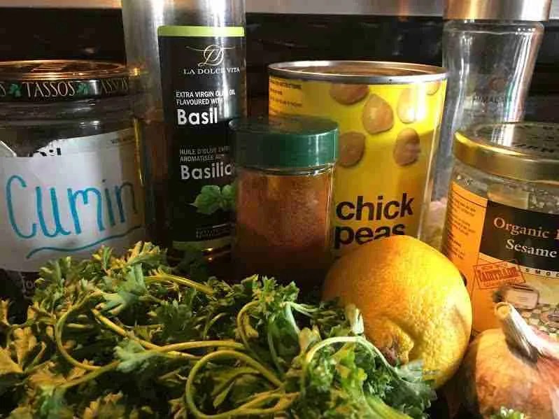 Hummus ingredients True Form Life