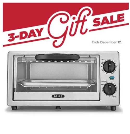 Bella Toaster Oven Only 13.99 after Discount! {Regularly 39.99} Ends