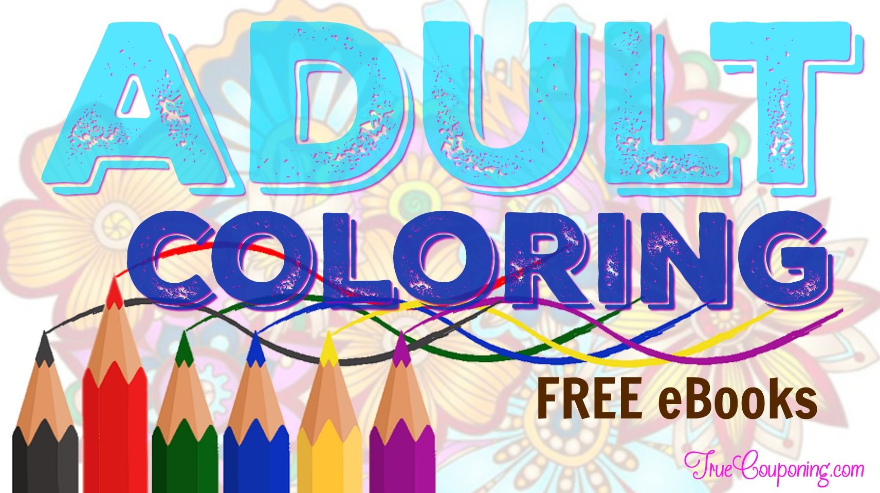 Limited Time FREE TEN Adult Coloring eBooks Bundle! {Over 80 Value!}