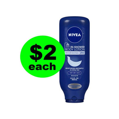 CVS Deal ? Print For 2 Nivea InShower Lotion (Save 75 Off)! (12/301/5)
