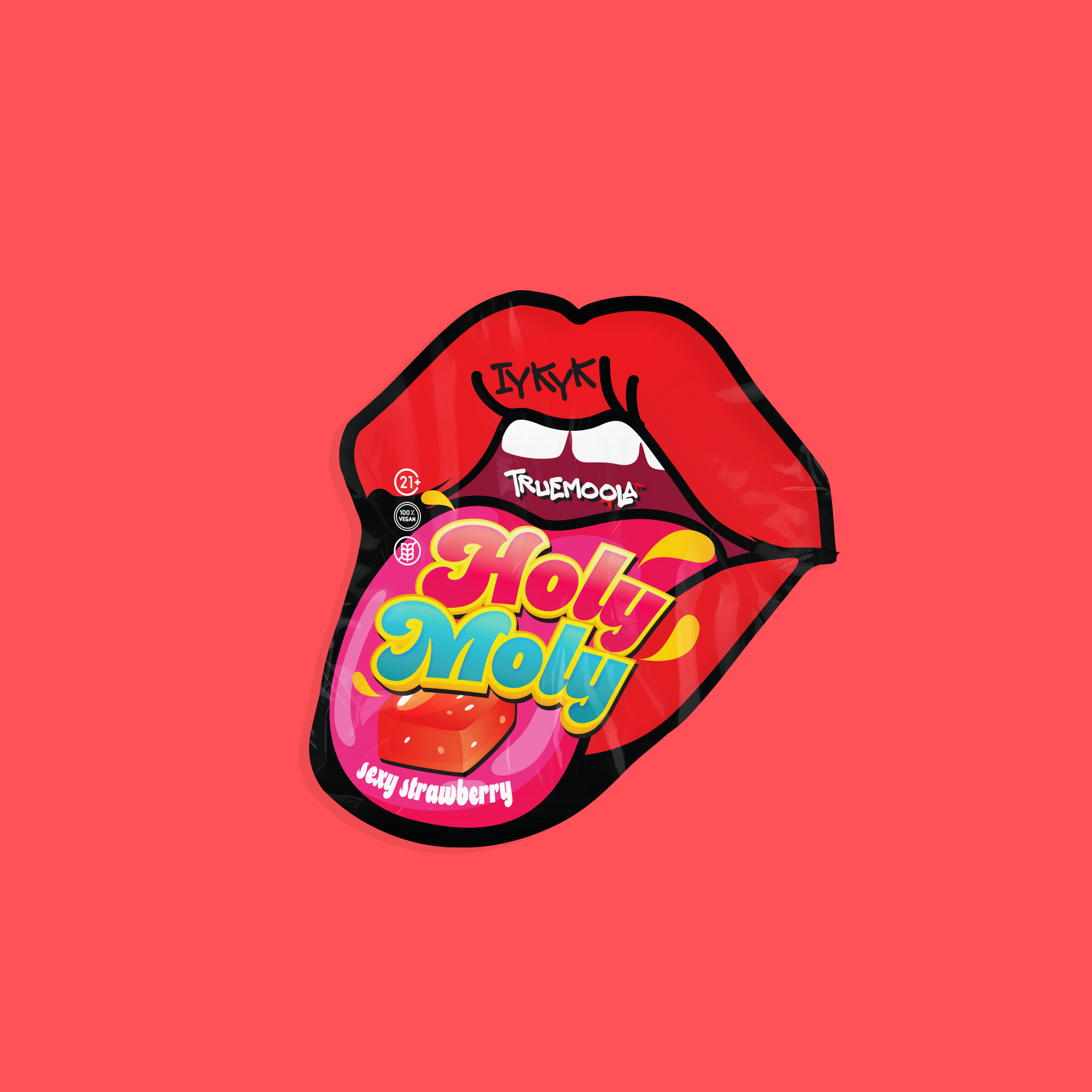 Holy Moly Sexy Strawberry Party Gummies Truemoola