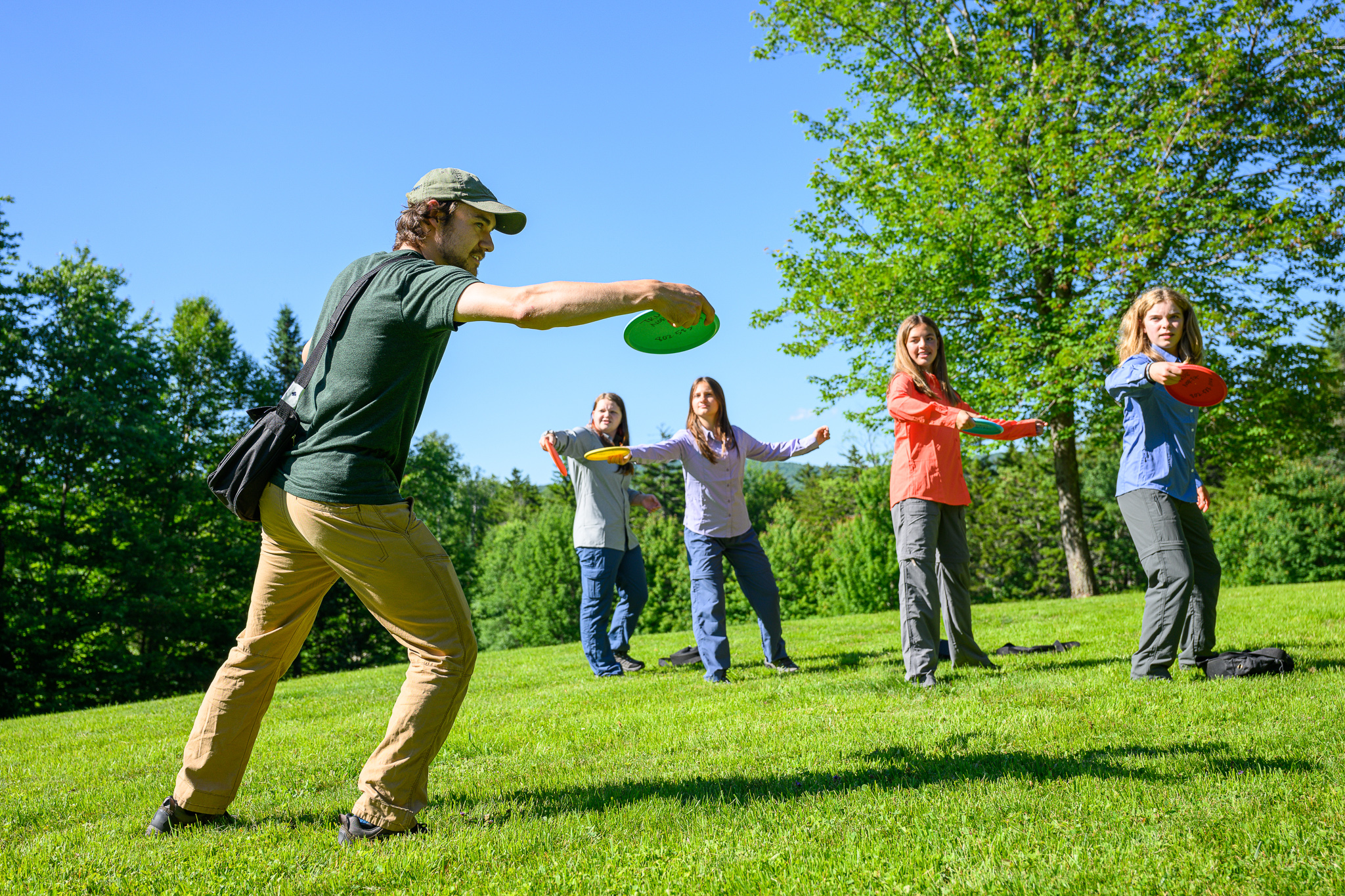 disc golf lesson