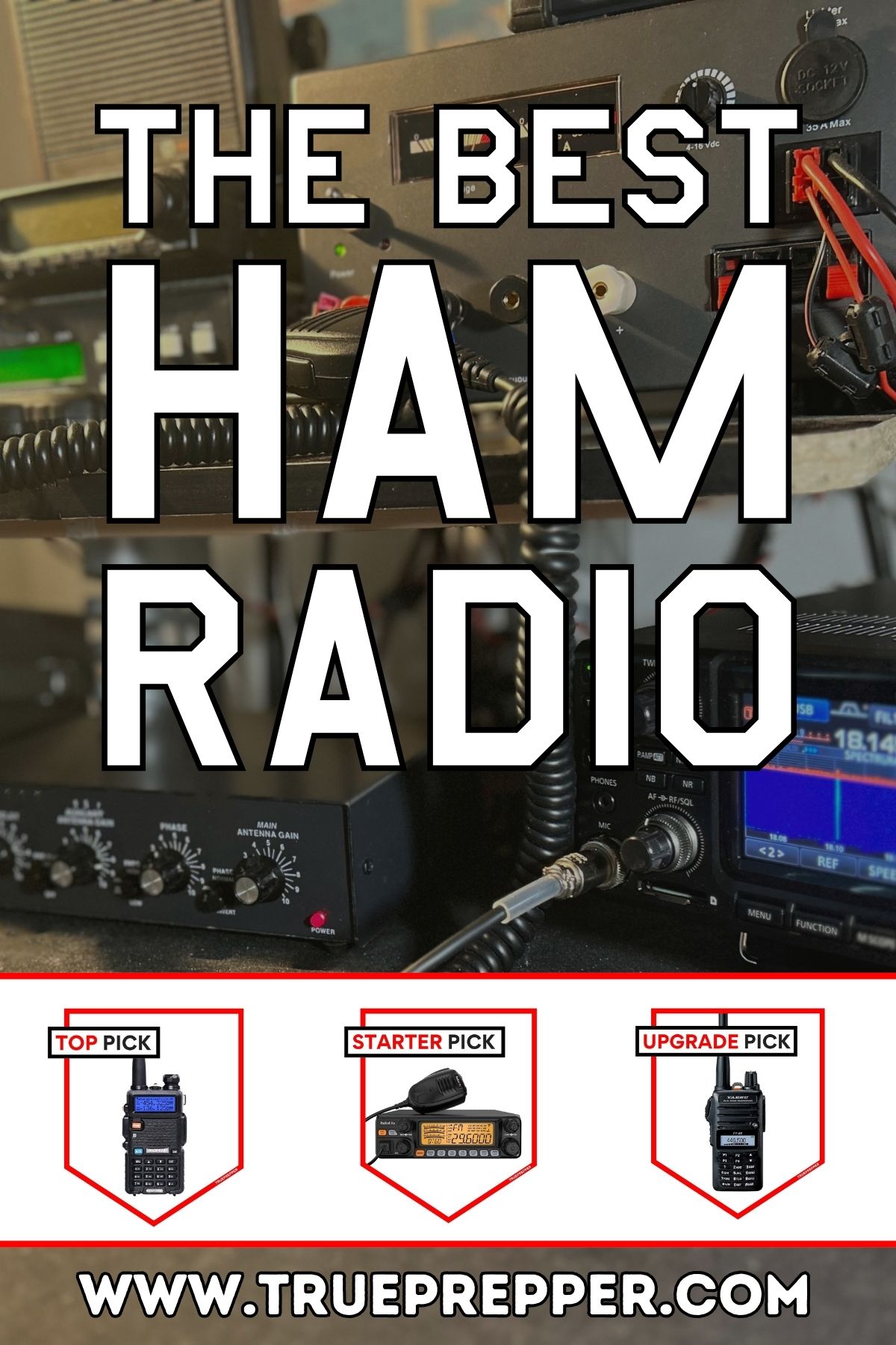 Best Ham Radio for Preppers Tac Gear Drop