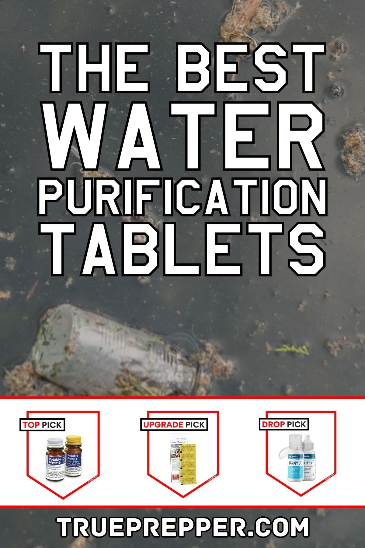 Best Water Purification Tablets [2024] Tac Gear Drop