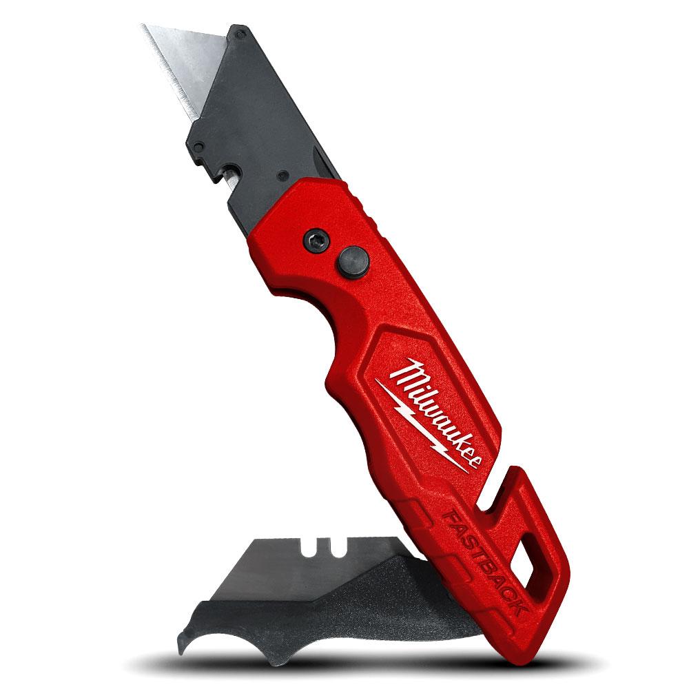 Milwaukee FASTBACK™ Flip Utility Knife with Blade Storage 4932471358