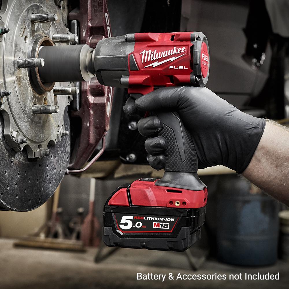 Milwaukee M18FMTIW2F12-0X 18V Li-ion Cordless Fuel 1/2″ Mid-Torque