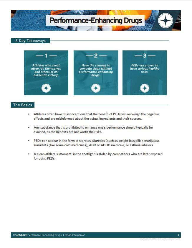 Learning & Teaching Tools For PEDs