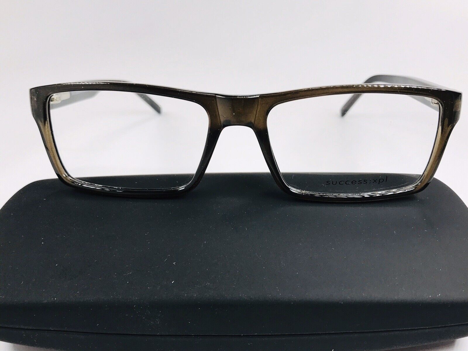 SUCCESS XPL Smoke CARTER Eyeglasses 53mm True View Optics