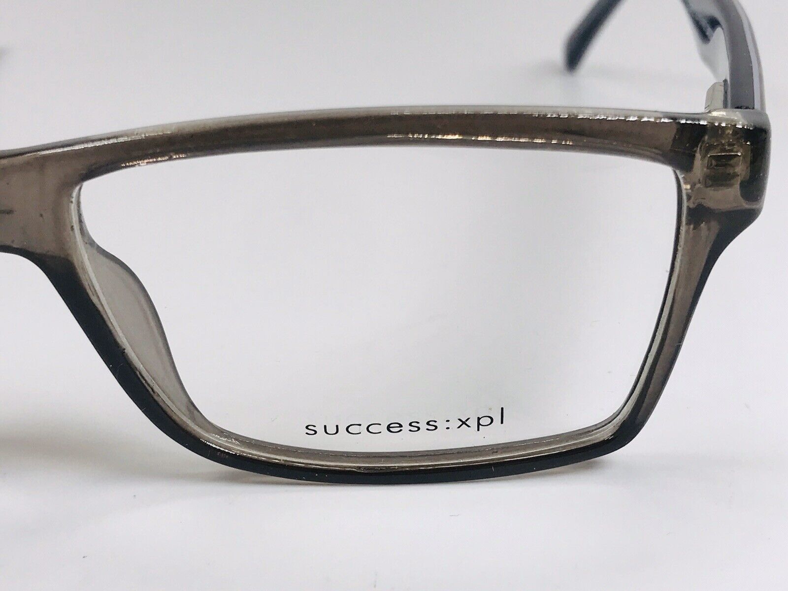 SUCCESS XPL Smoke BURKE Eyeglasses 54mm True View Optics