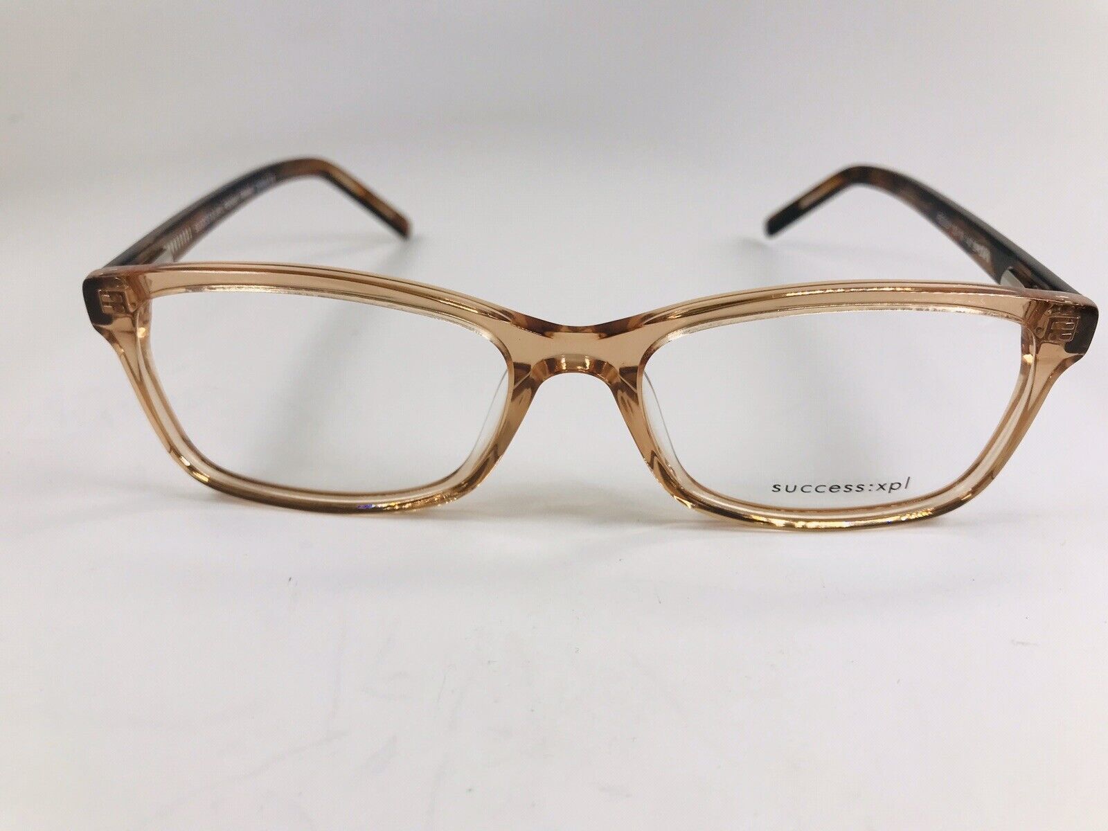 SUCCESS XPL Crystal Brown PEGGY Eyeglasses 52mm True View Optics