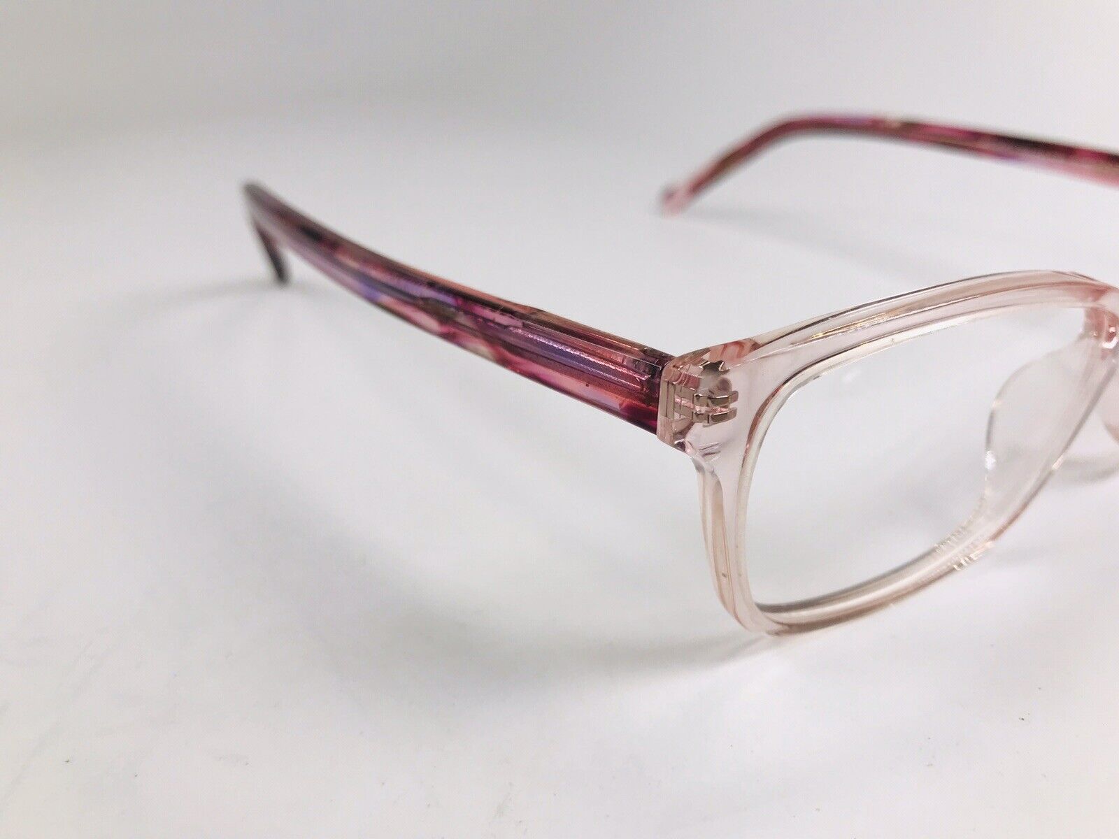 SUCCESS XPL Crystal Pink PEGGY Eyeglasses 52mm True View Optics