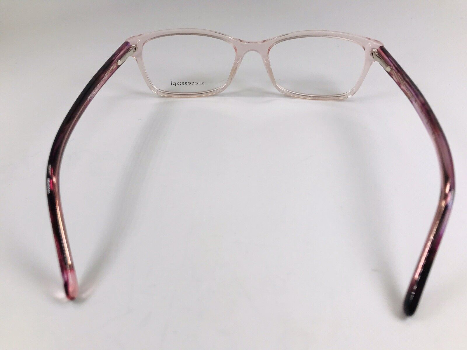 SUCCESS XPL Crystal Pink PEGGY Eyeglasses 52mm True View Optics