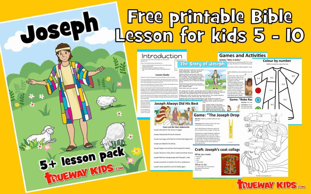 Joseph (510 year old Bible lesson pack) Trueway Kids Joseph (510 year old Bible lesson pack) Trueway Kids