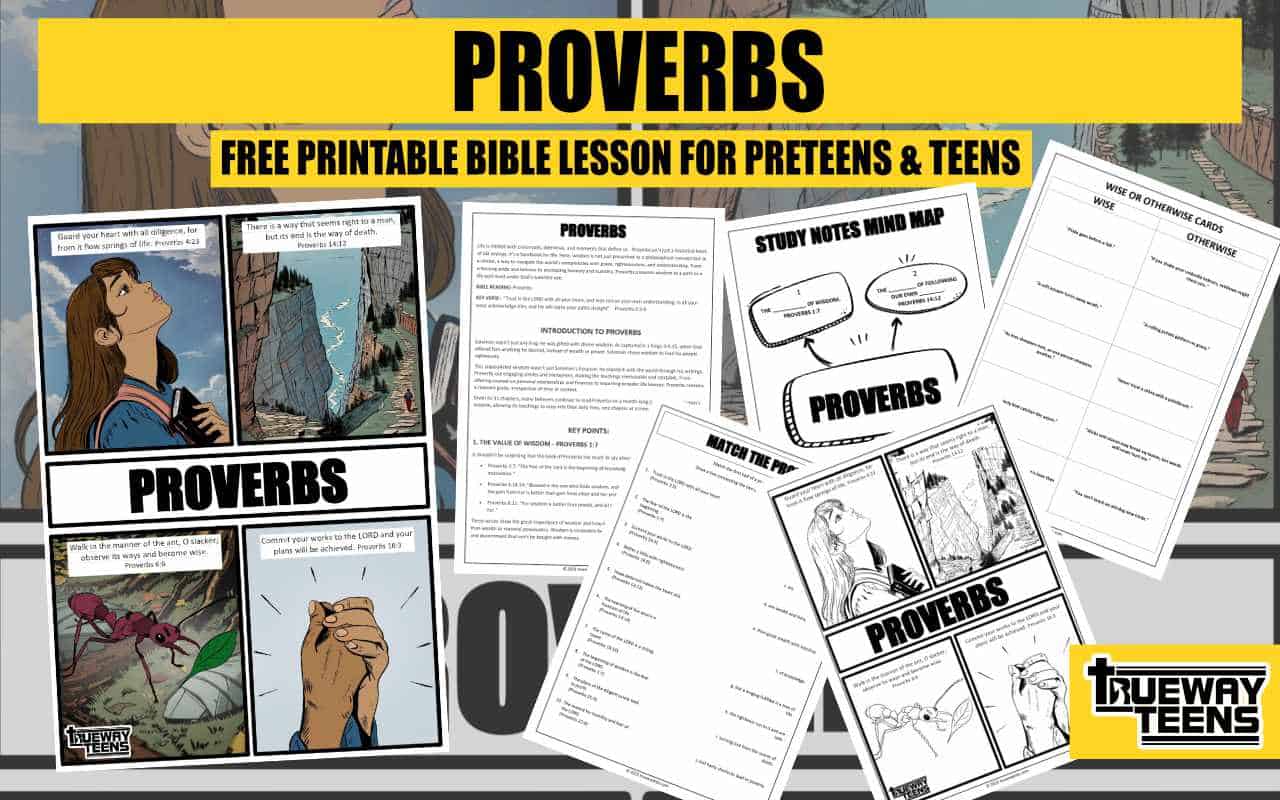 Proverbs (Bible lessons for teens) Trueway Kids