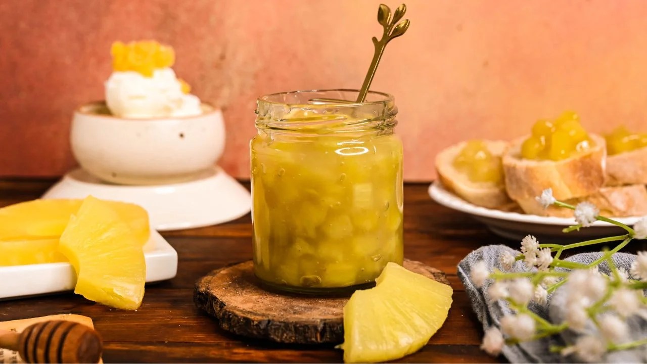 Homemade Pineapple Compote Recipe Truffle Nation