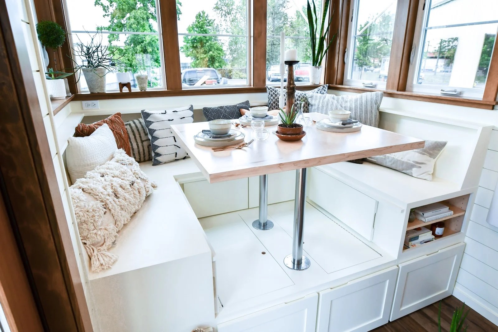 Tiny House Interior, Ideas, Minimalist Style TruForm Tiny, OR