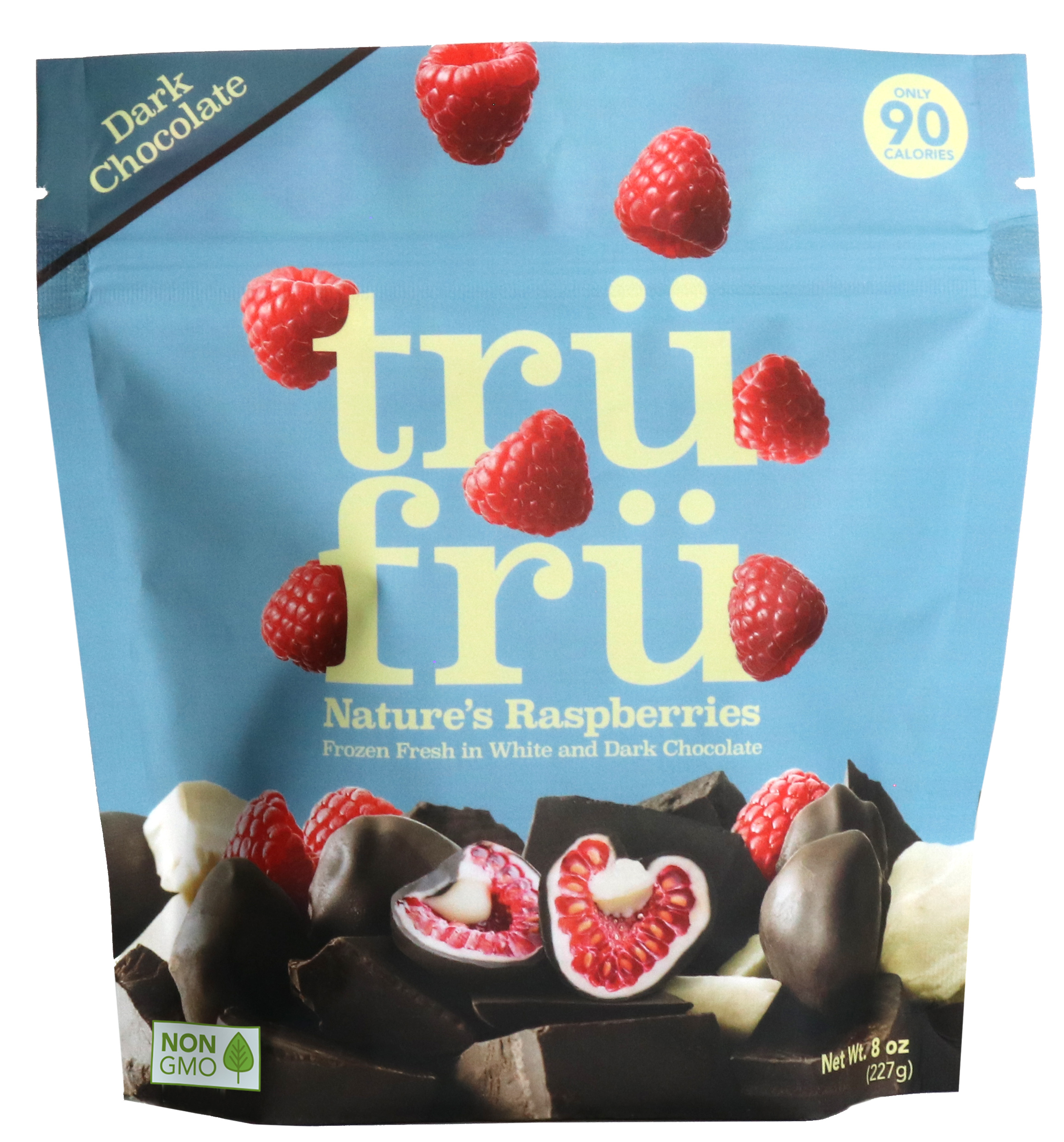 Tru Fru HyperChilled Dark Raspberry Grab and Share Front TruFru