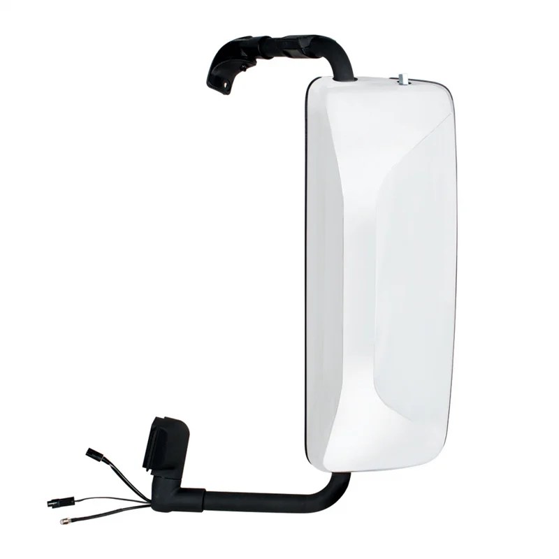 Volvo Cabin Mirror Chrome/Black Driver Side fits: 2017 and earlier