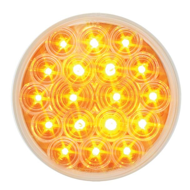 Universal 4" LED light Amber TrukStuff