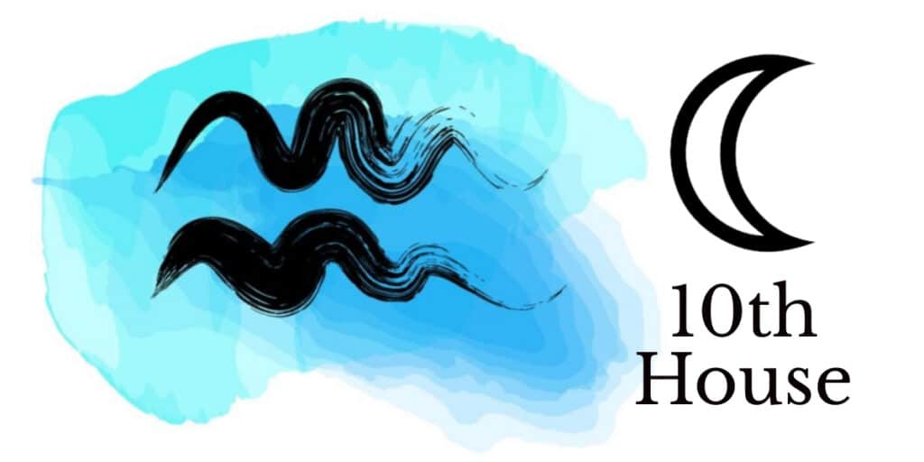 Aquarius Moon in the 10th House truly divine