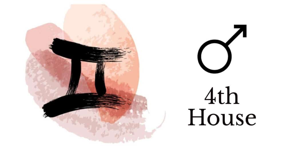Mars in Gemini in the 4th House truly divine